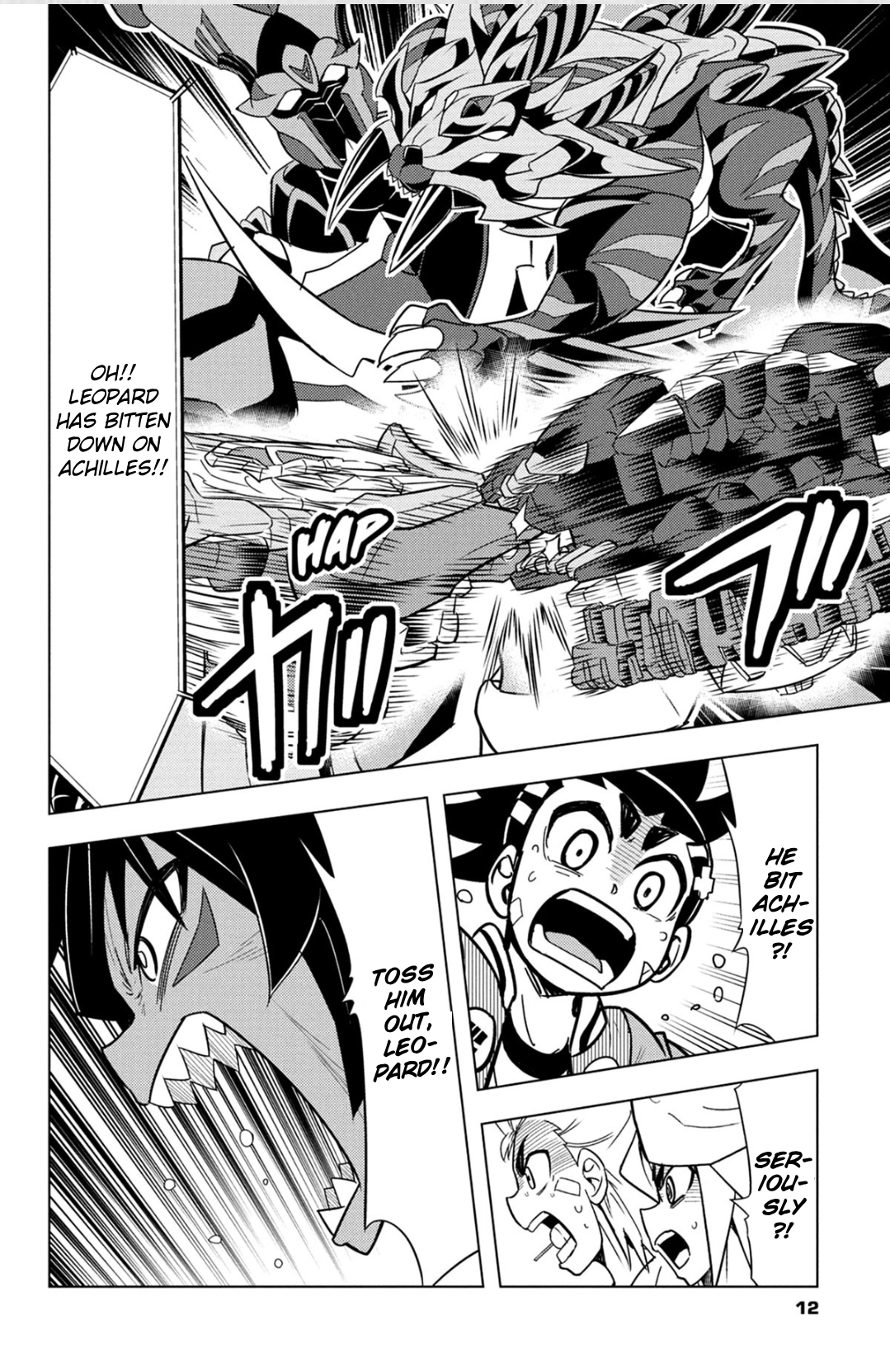 Read Beyblade Burst chapter 54 image 7 on Lezhin