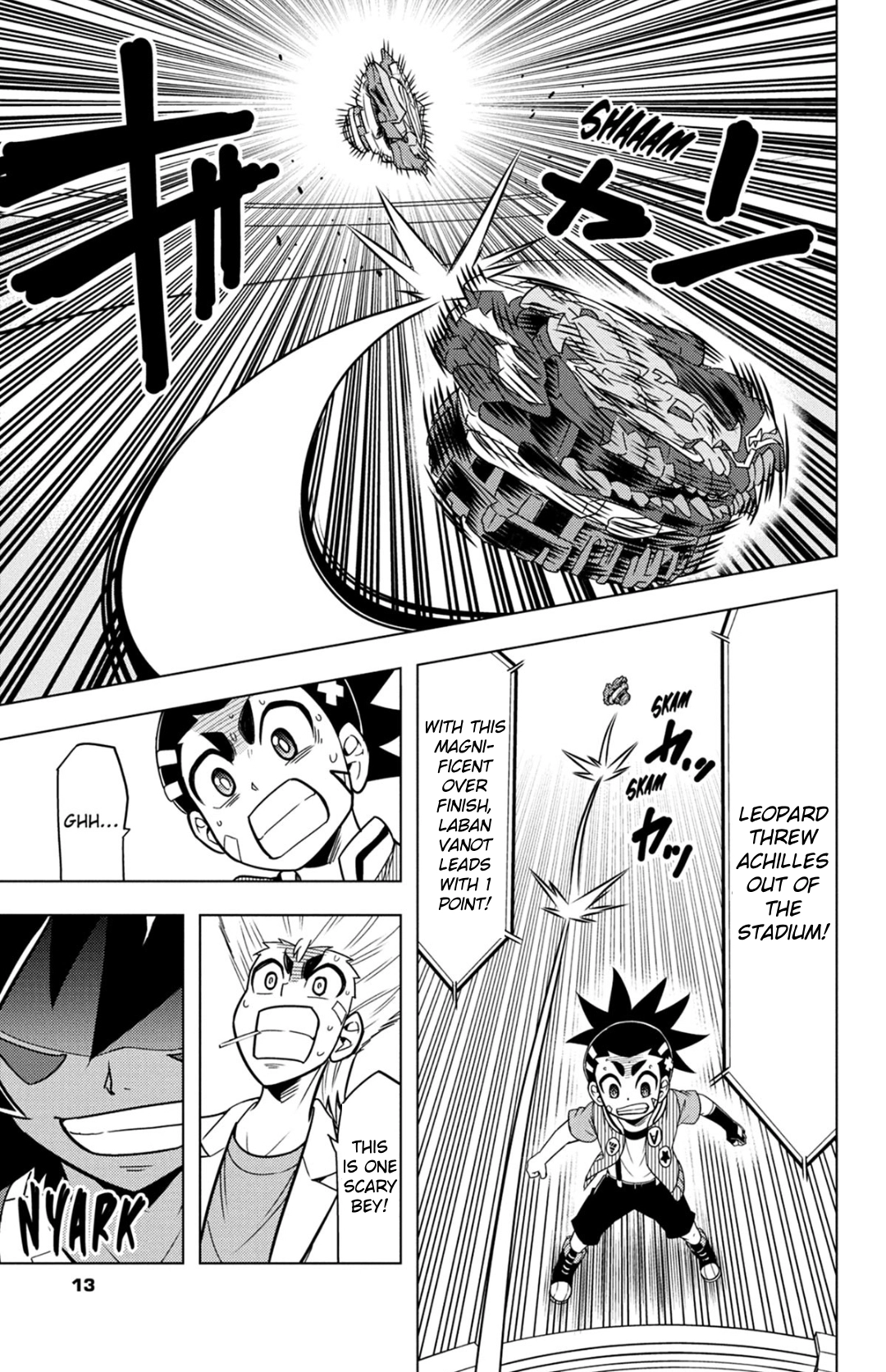 Read Beyblade Burst chapter 54 image 8 on Lezhin
