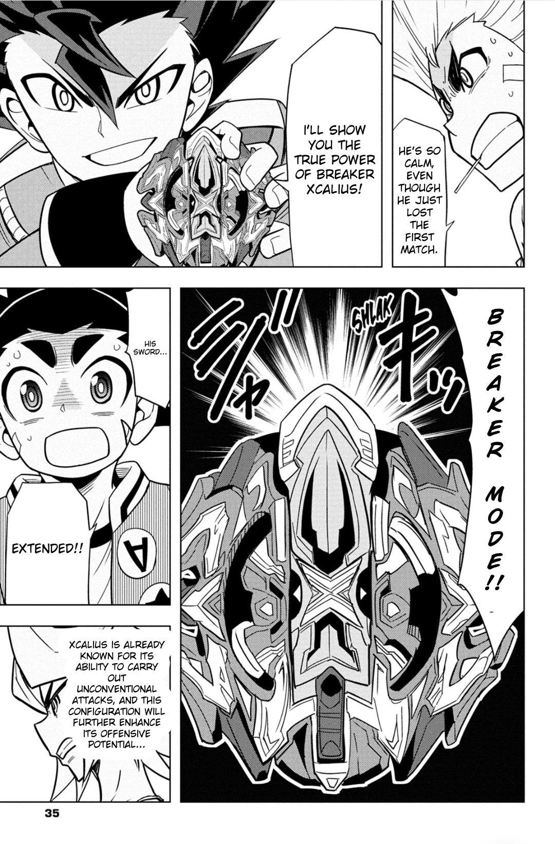 Read Beyblade Burst chapter 55 image 14 on Lezhin