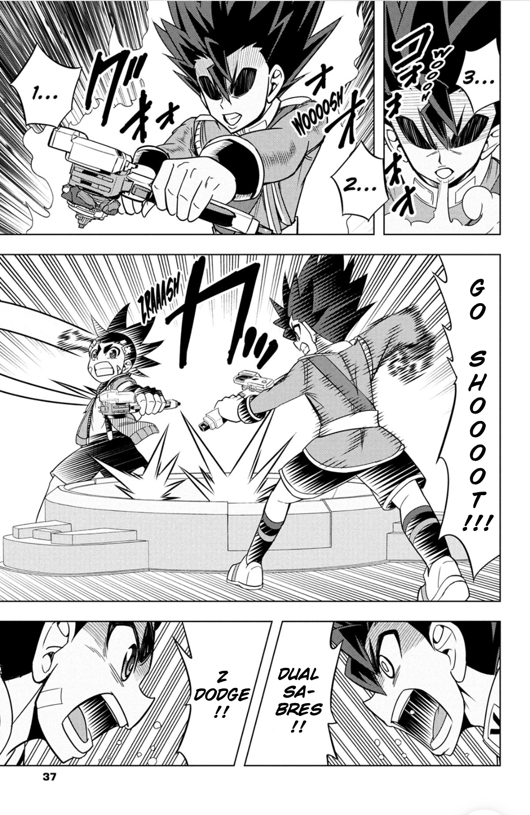 Read Beyblade Burst chapter 55 image 16 on Lezhin