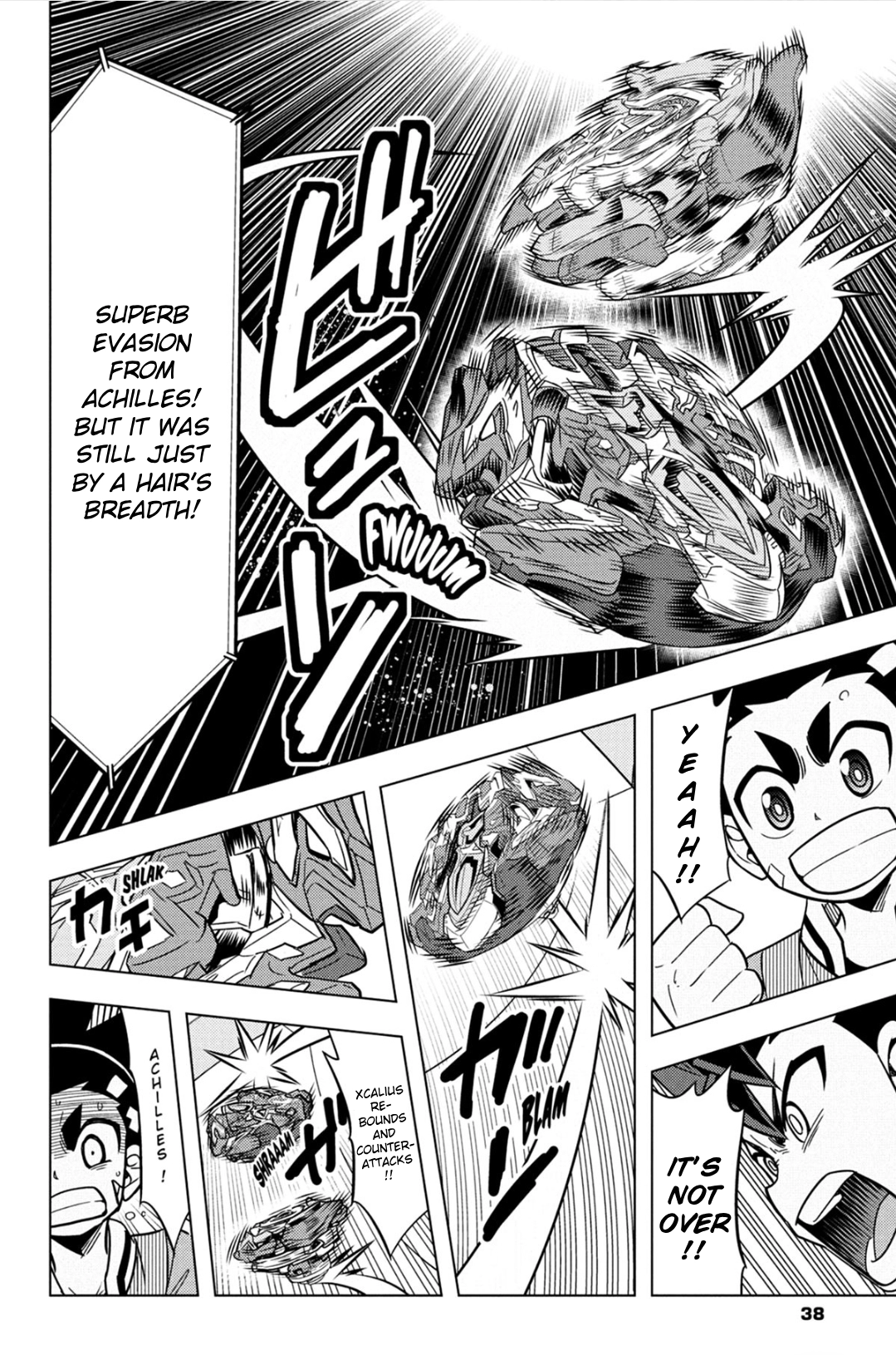 Read Beyblade Burst chapter 55 image 17 on Lezhin