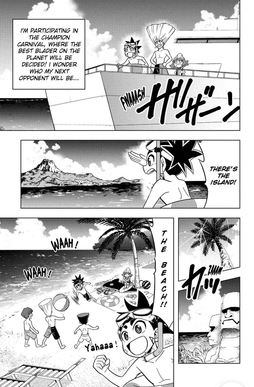 Read Beyblade Burst chapter 55 image 2 on Lezhin