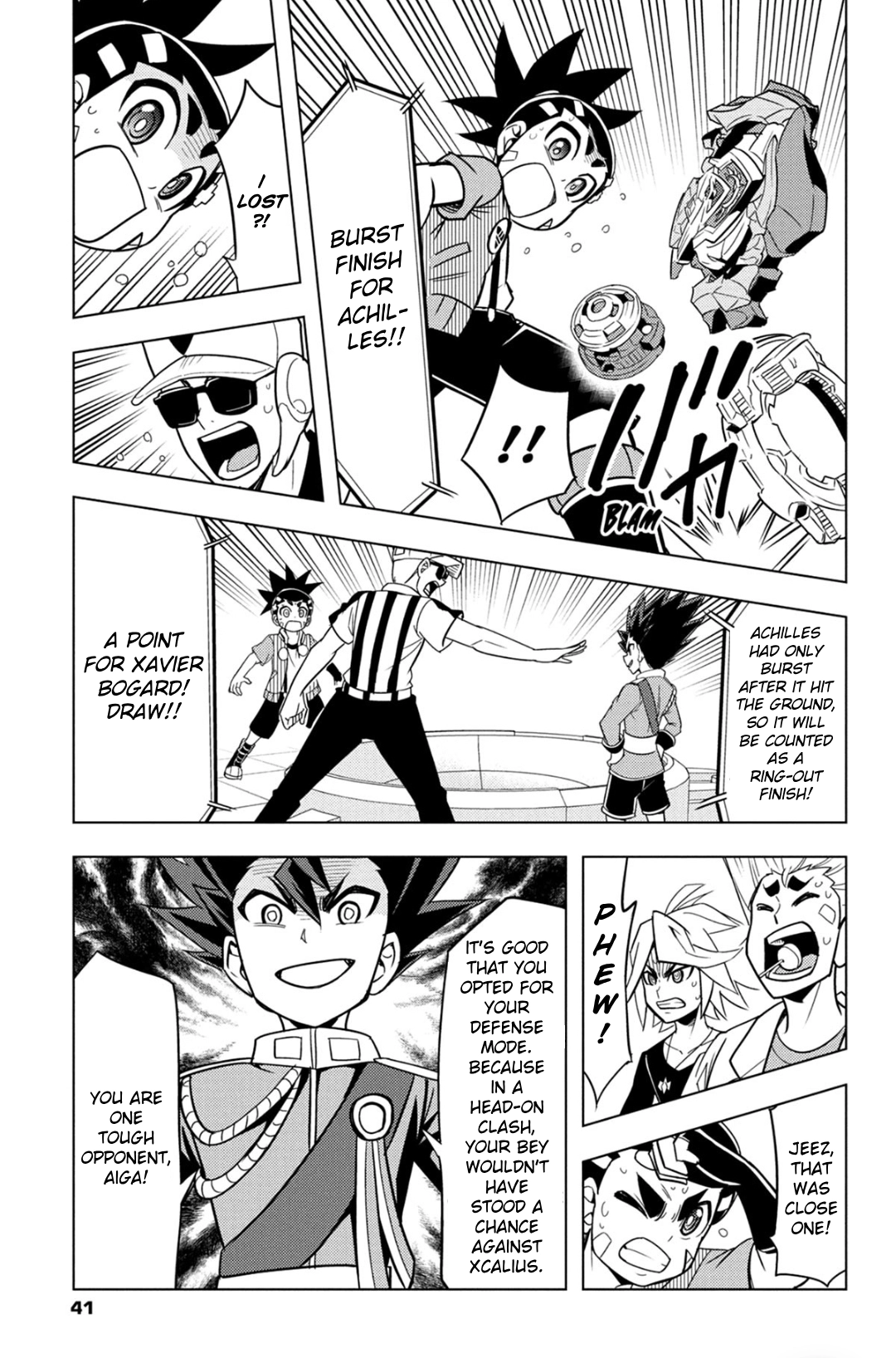 Read Beyblade Burst chapter 55 image 20 on Lezhin