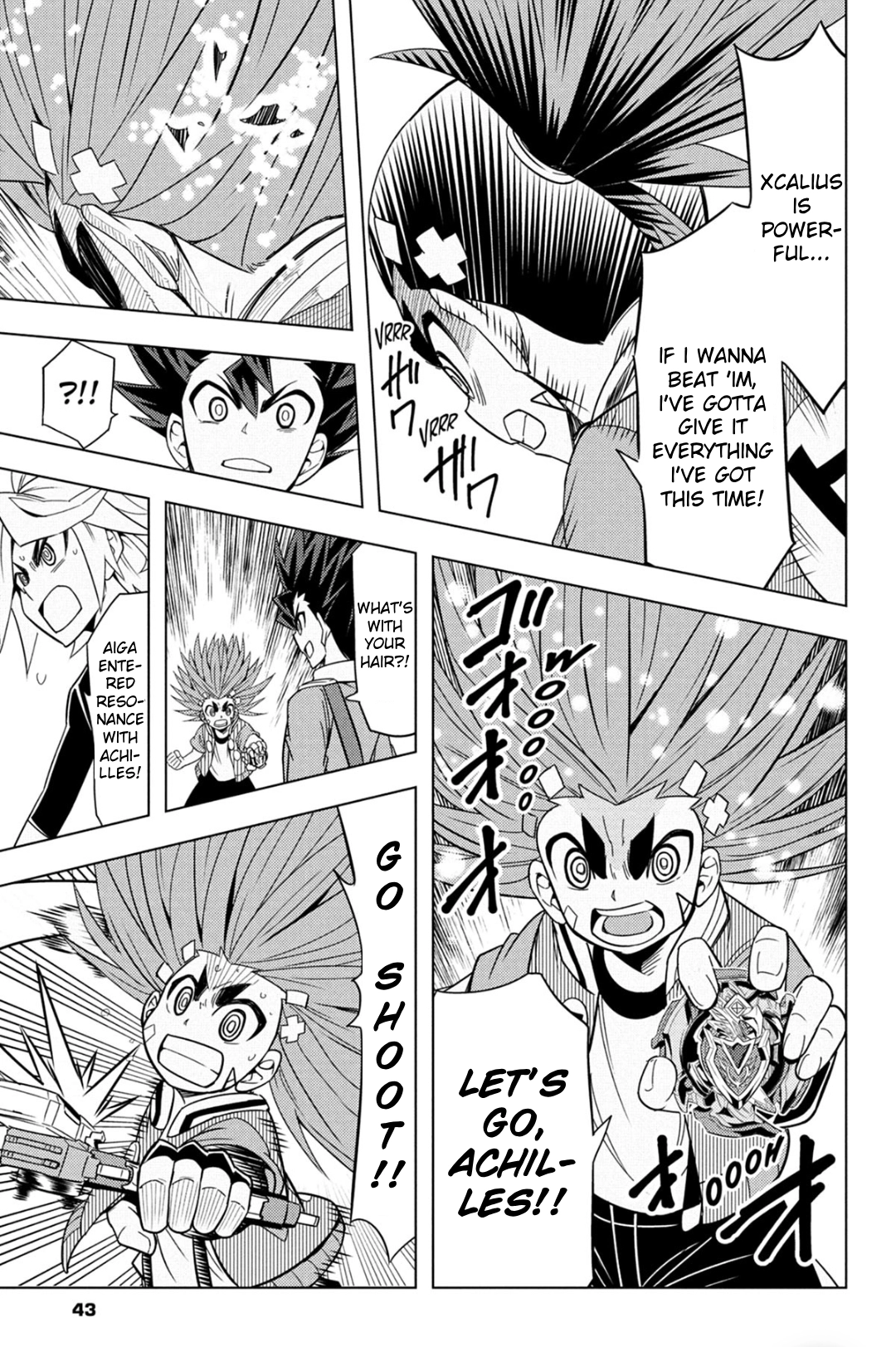 Read Beyblade Burst chapter 55 image 22 on Lezhin