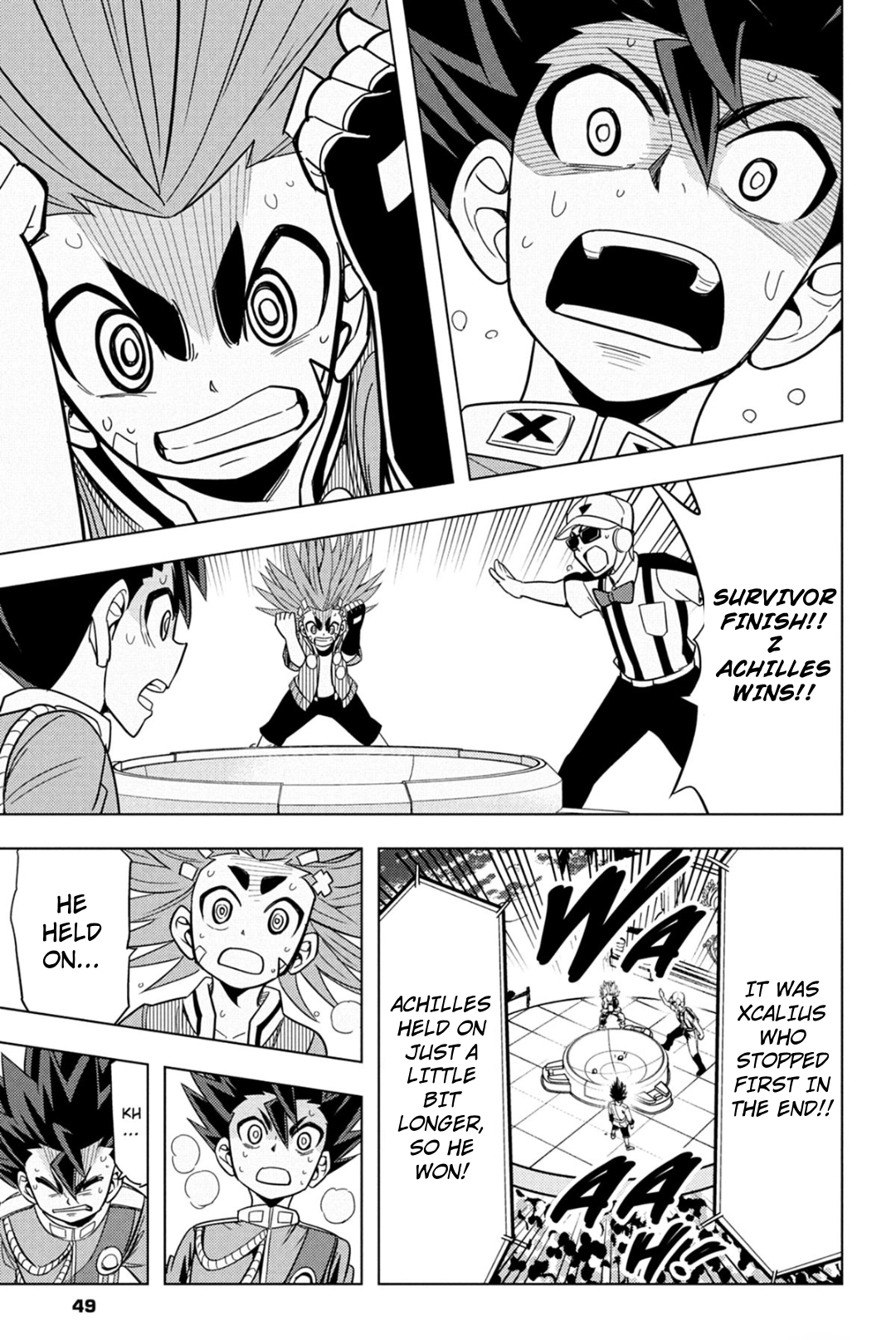 Read Beyblade Burst chapter 55 image 26 on Lezhin