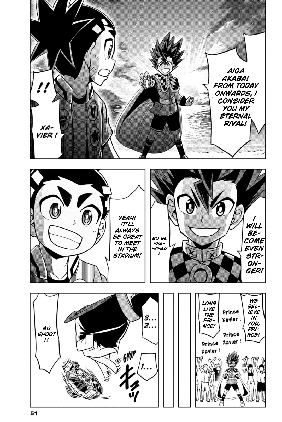 Read Beyblade Burst chapter 55 image 27 on Lezhin
