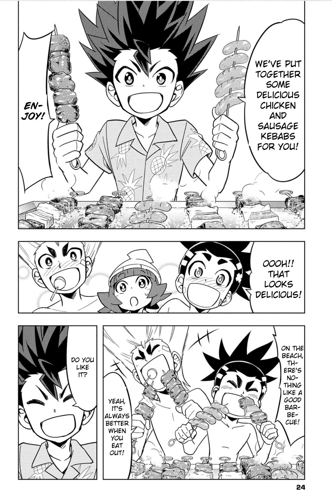 Read Beyblade Burst chapter 55 image 3 on Lezhin