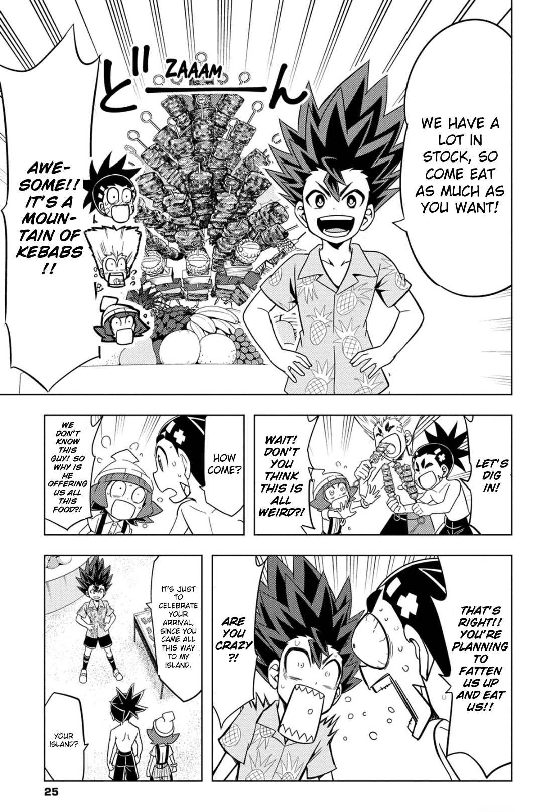 Read Beyblade Burst chapter 55 image 4 on Lezhin