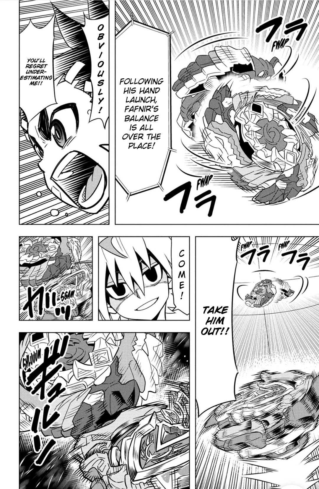 Read Beyblade Burst chapter 56 image 11 on Lezhin