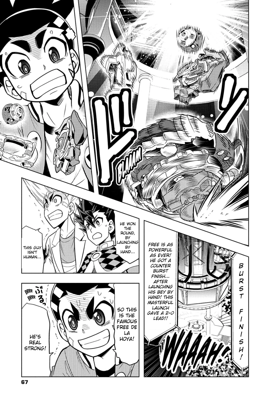 Read Beyblade Burst chapter 56 image 14 on Lezhin