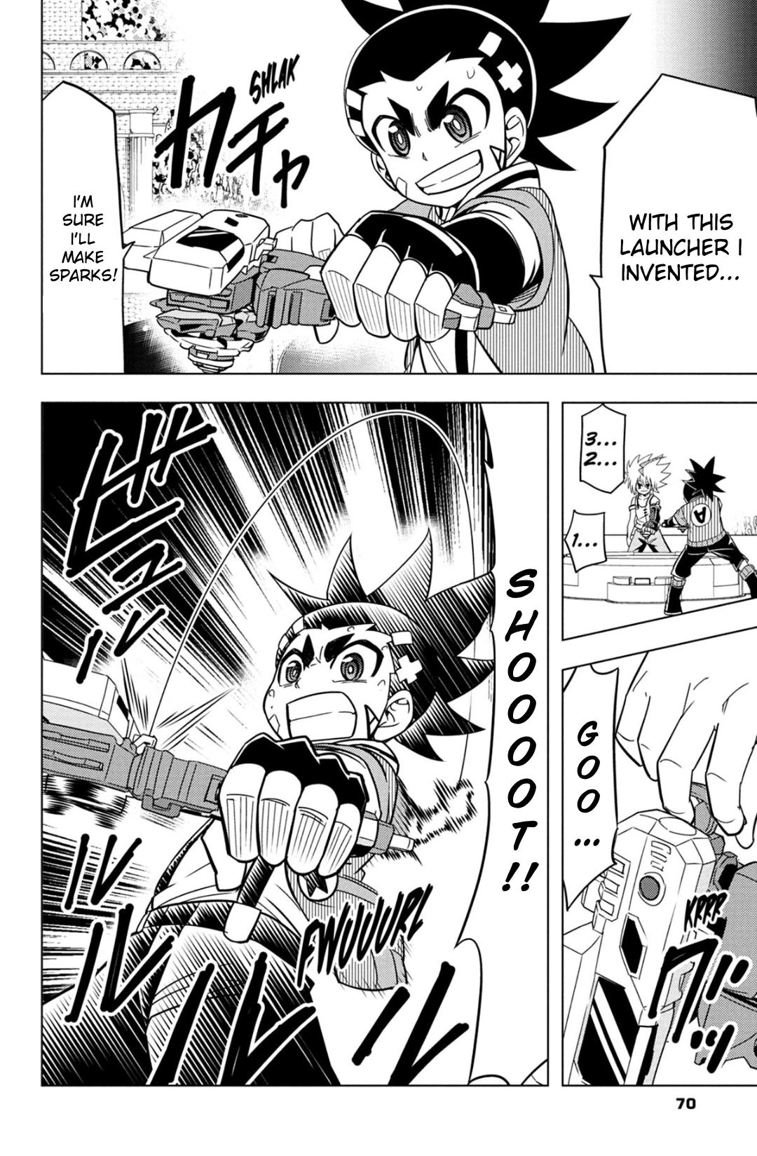 Read Beyblade Burst chapter 56 image 17 on Lezhin