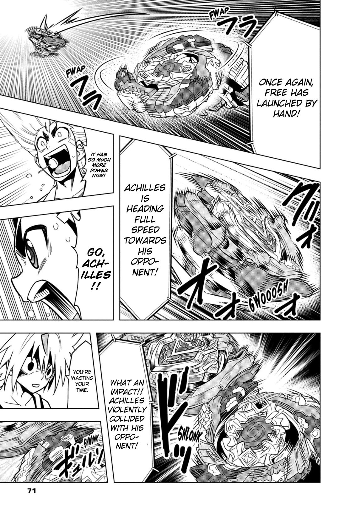 Read Beyblade Burst chapter 56 image 18 on Lezhin