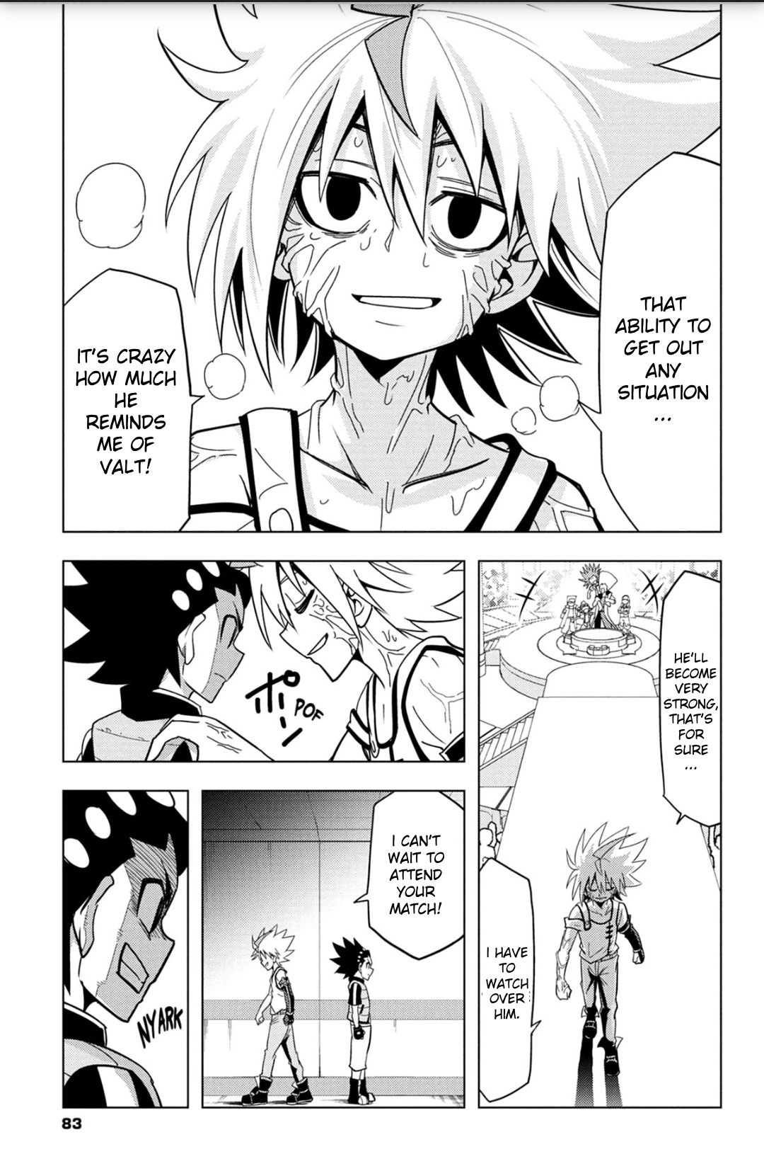 Read Beyblade Burst chapter 56 image 30 on Lezhin