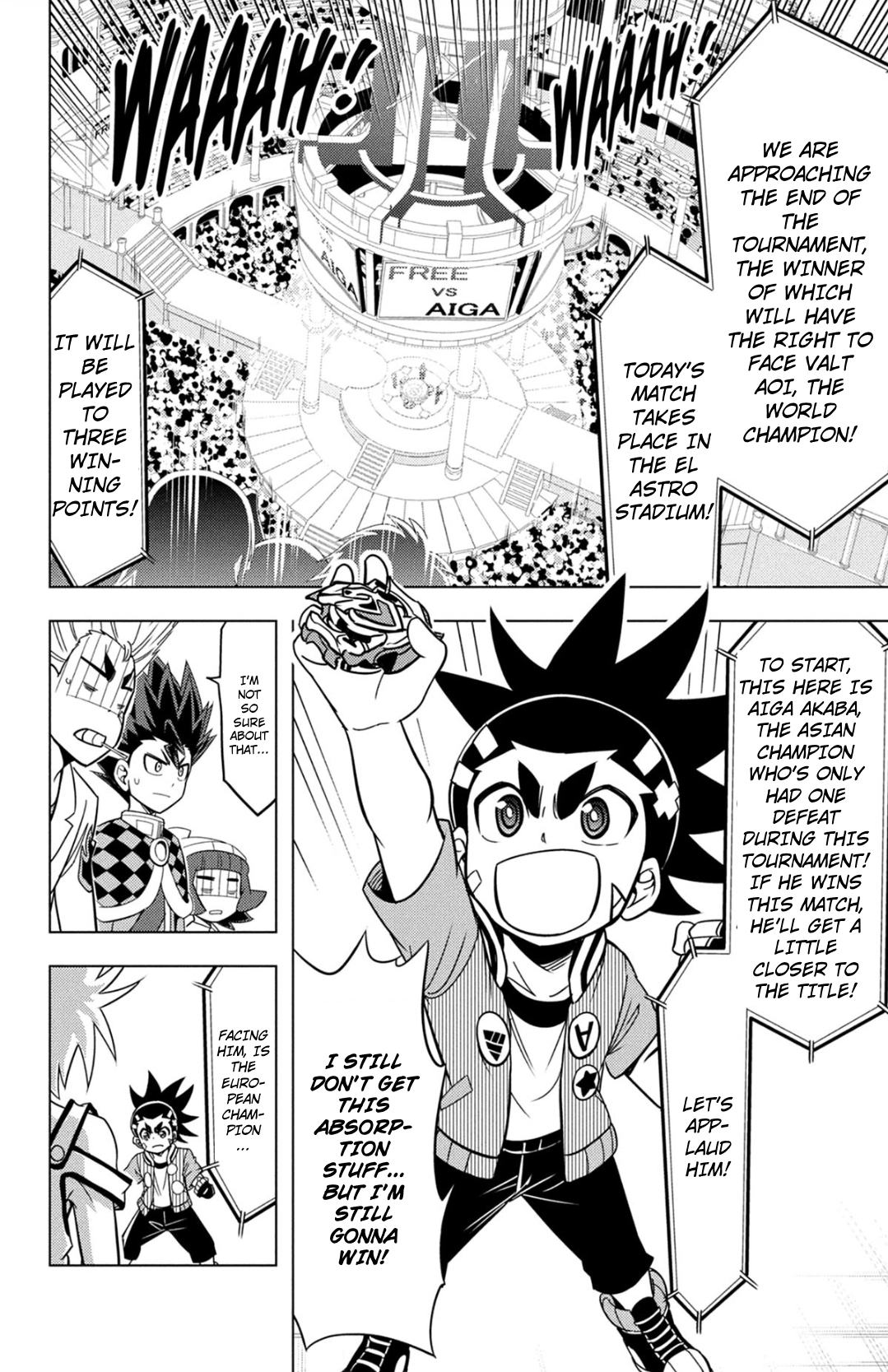 Read Beyblade Burst chapter 56 image 7 on Lezhin