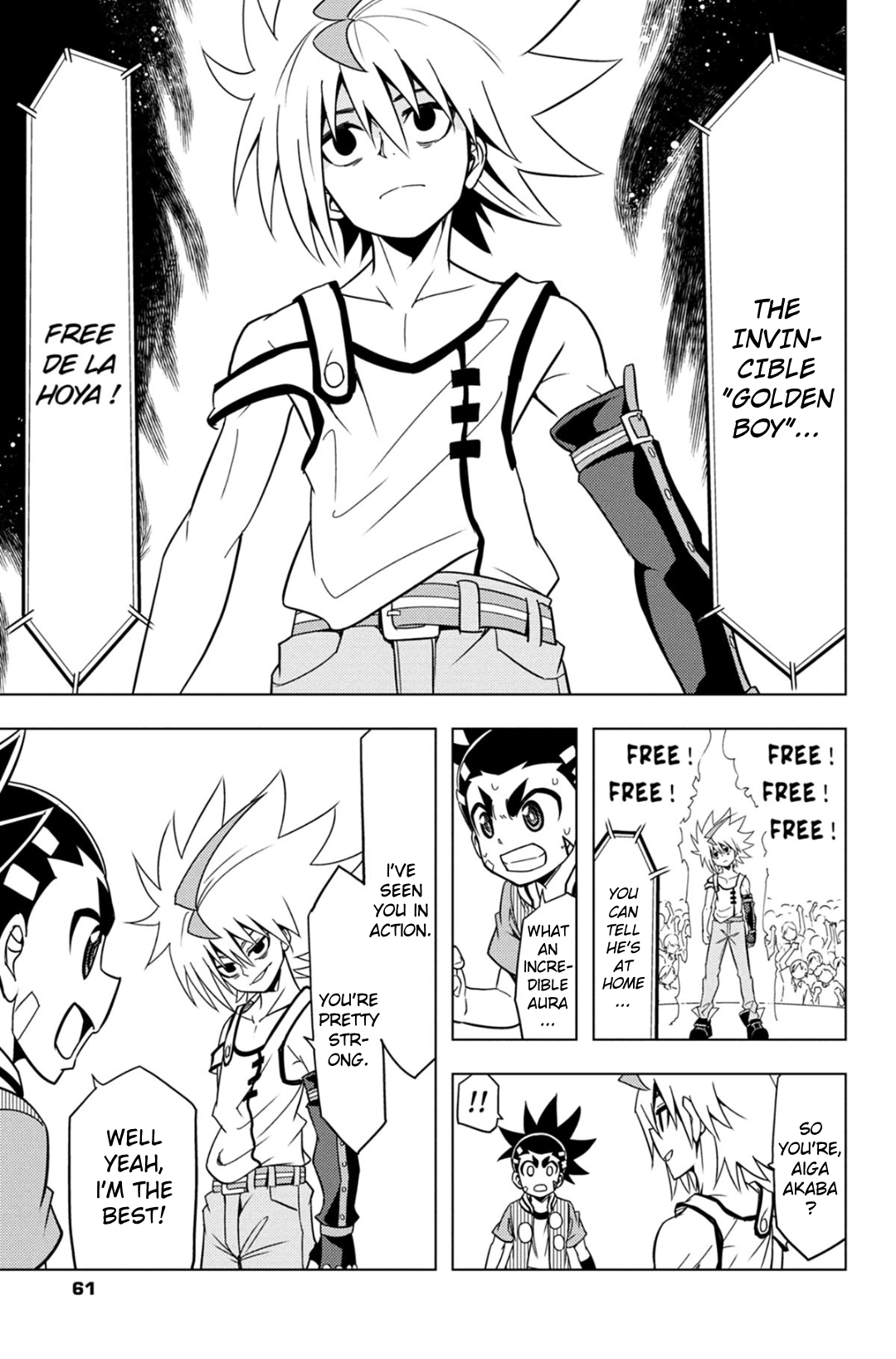 Read Beyblade Burst chapter 56 image 8 on Lezhin