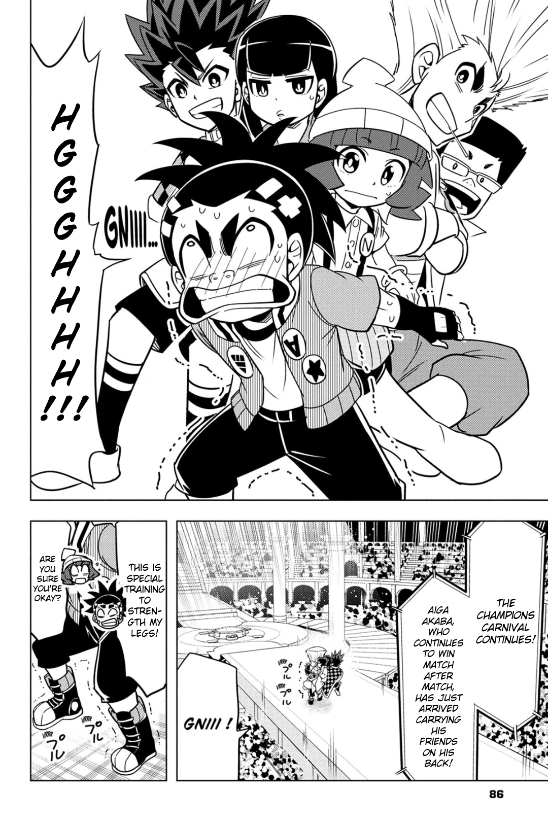 Read Beyblade Burst chapter 57 image 1 on Lezhin
