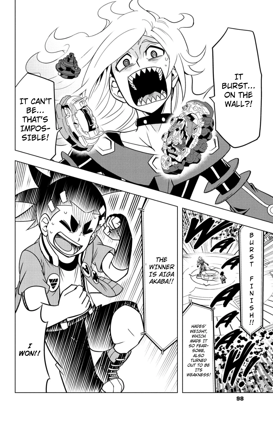 Read Beyblade Burst chapter 57 image 13 on Lezhin