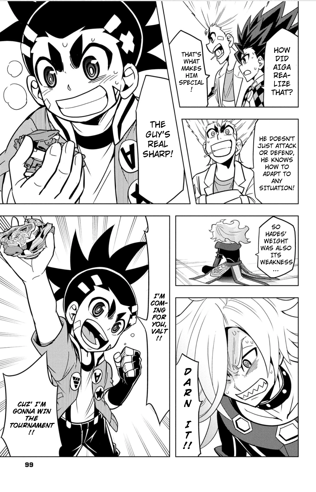 Read Beyblade Burst chapter 57 image 14 on Lezhin
