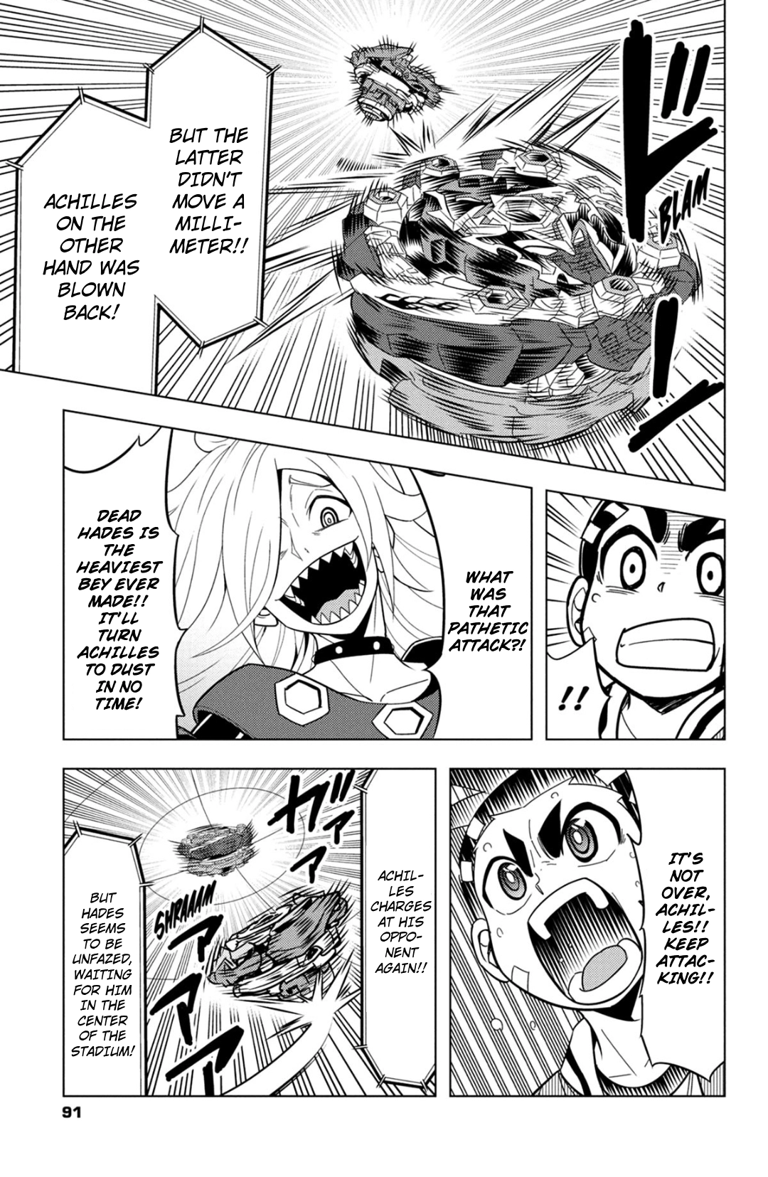Read Beyblade Burst chapter 57 image 6 on Lezhin
