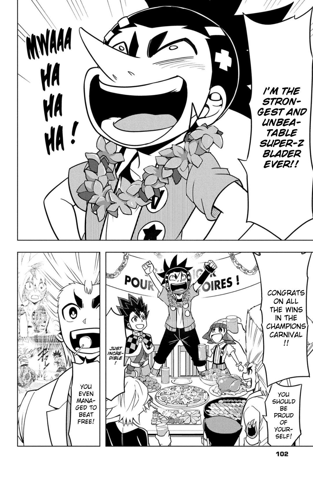 Read Beyblade Burst chapter 58 image 1 on Lezhin