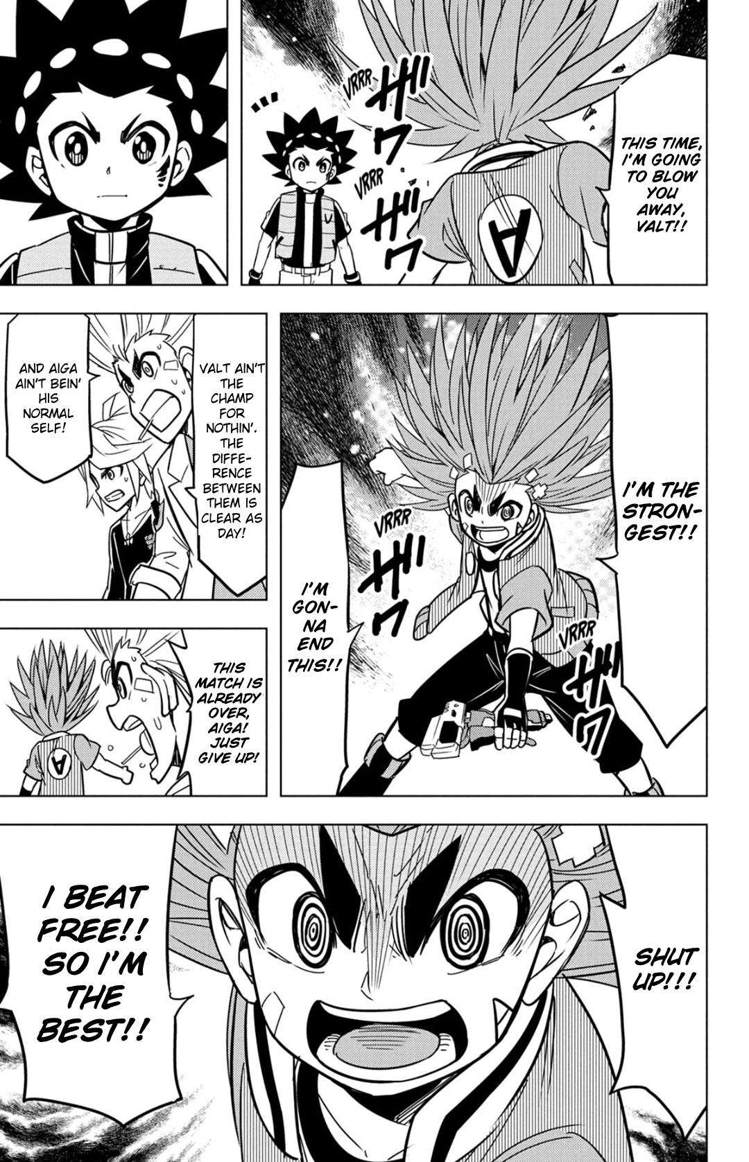 Read Beyblade Burst chapter 58 image 12 on Lezhin
