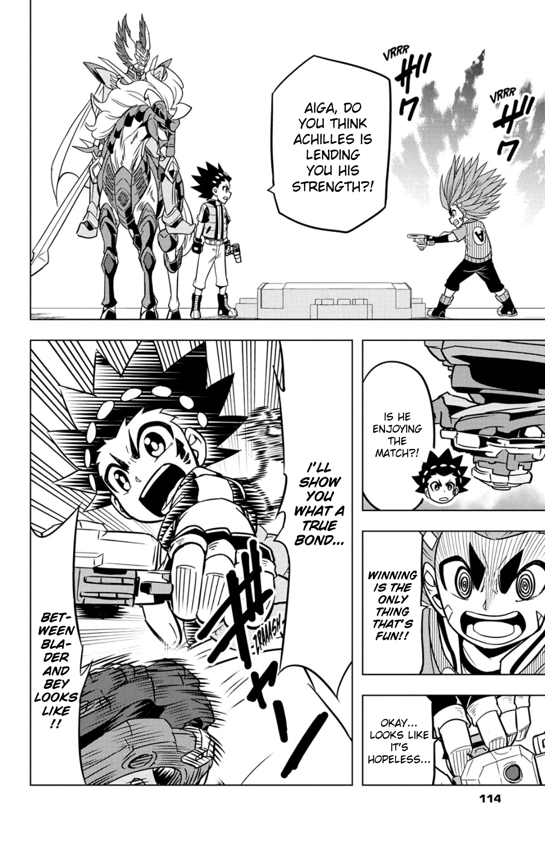 Read Beyblade Burst chapter 58 image 13 on Lezhin
