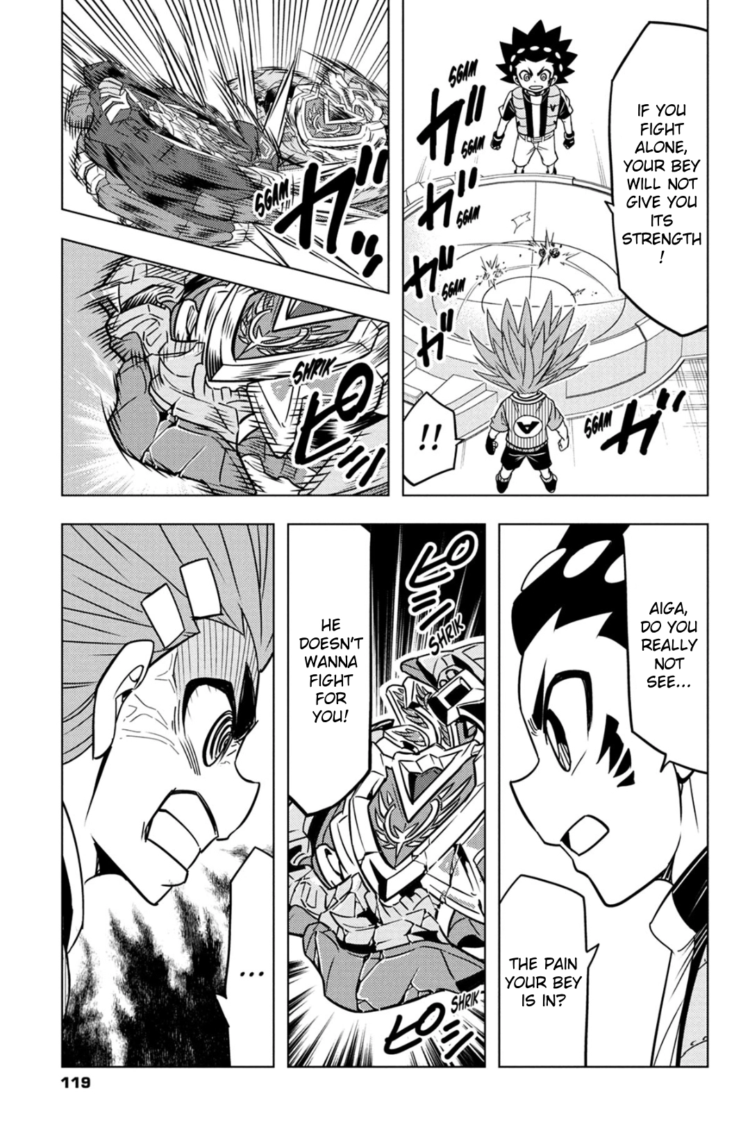 Read Beyblade Burst chapter 58 image 17 on Lezhin