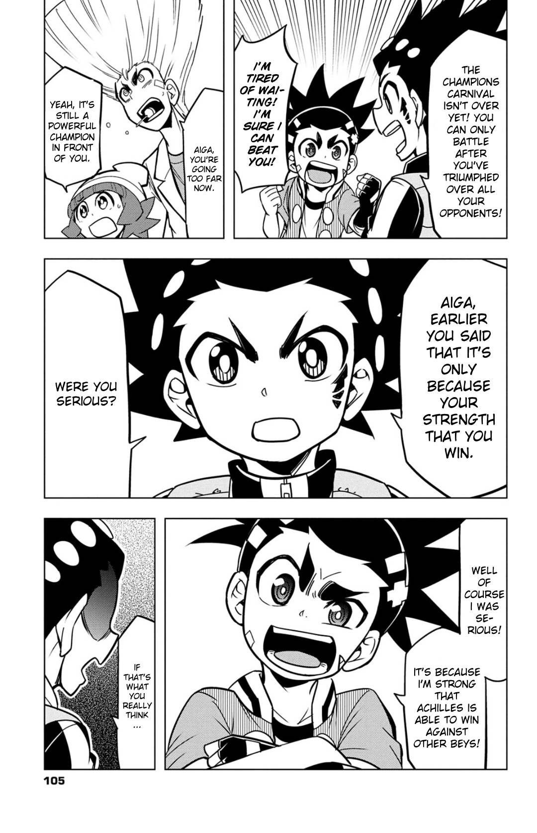 Read Beyblade Burst chapter 58 image 4 on Lezhin