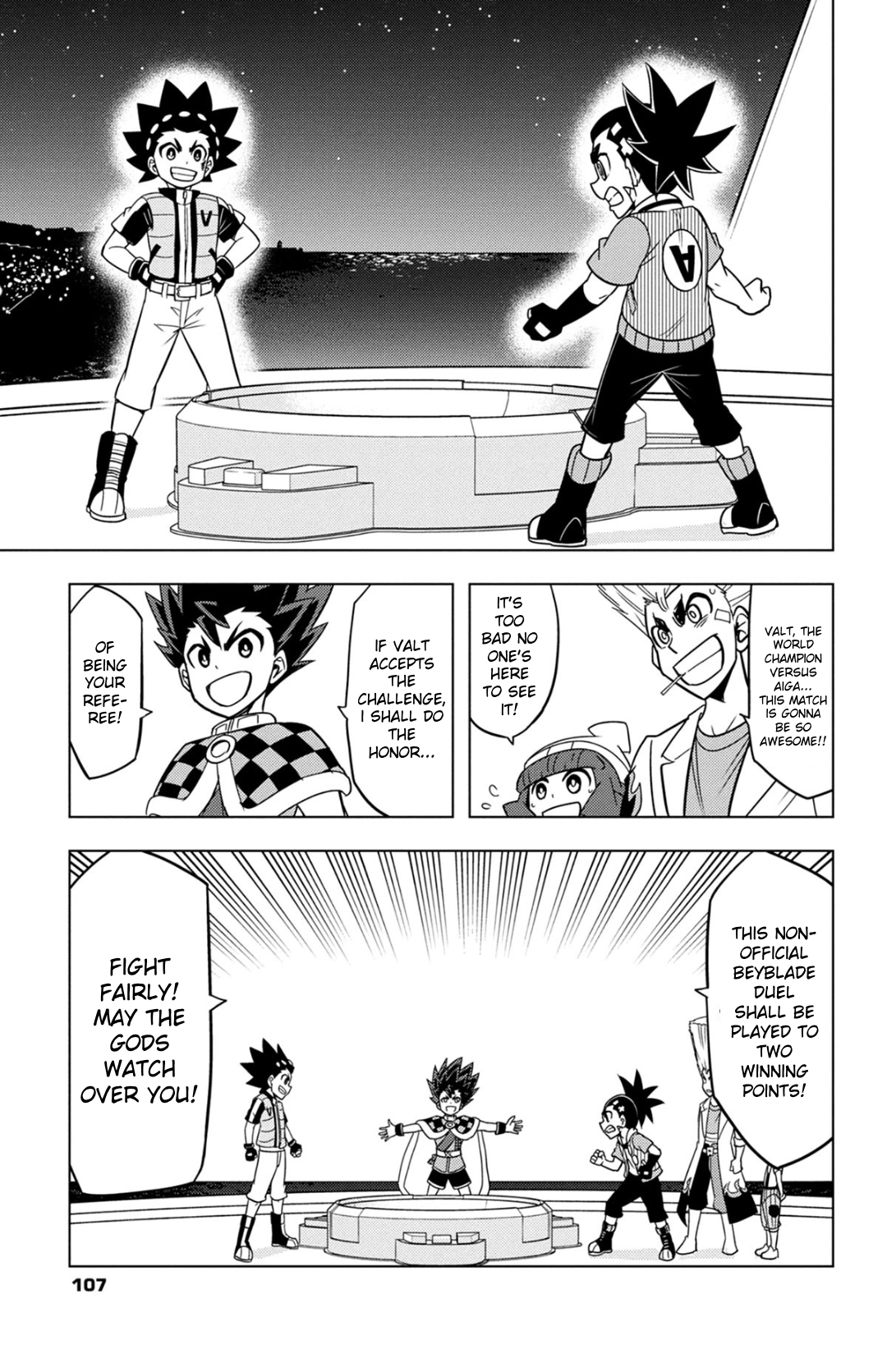 Read Beyblade Burst chapter 58 image 6 on Lezhin