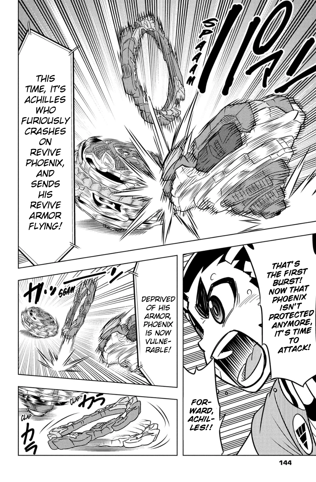 Read Beyblade Burst chapter 59 image 11 on Lezhin