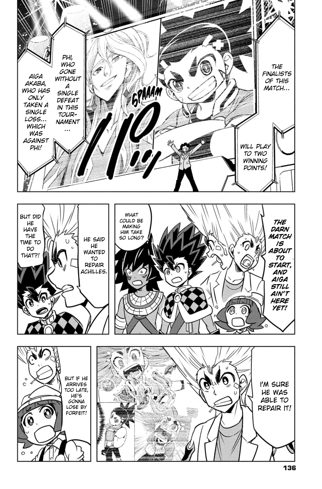Read Beyblade Burst chapter 59 image 3 on Lezhin