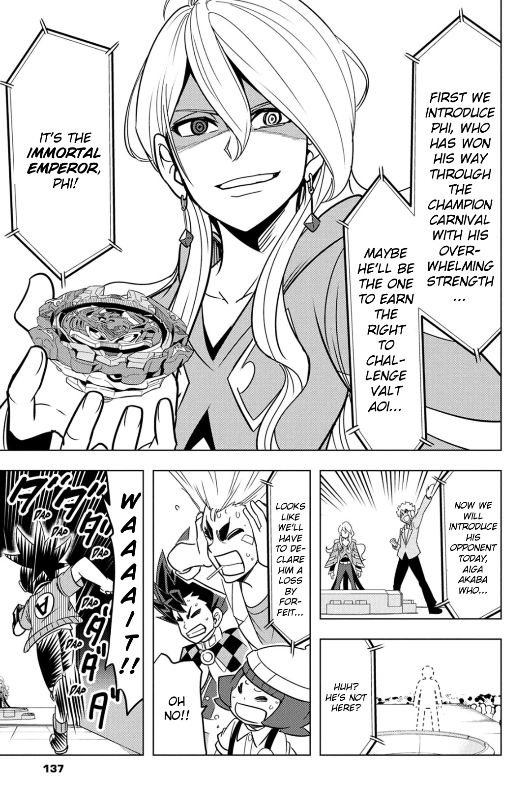 Read Beyblade Burst chapter 59 image 4 on Lezhin