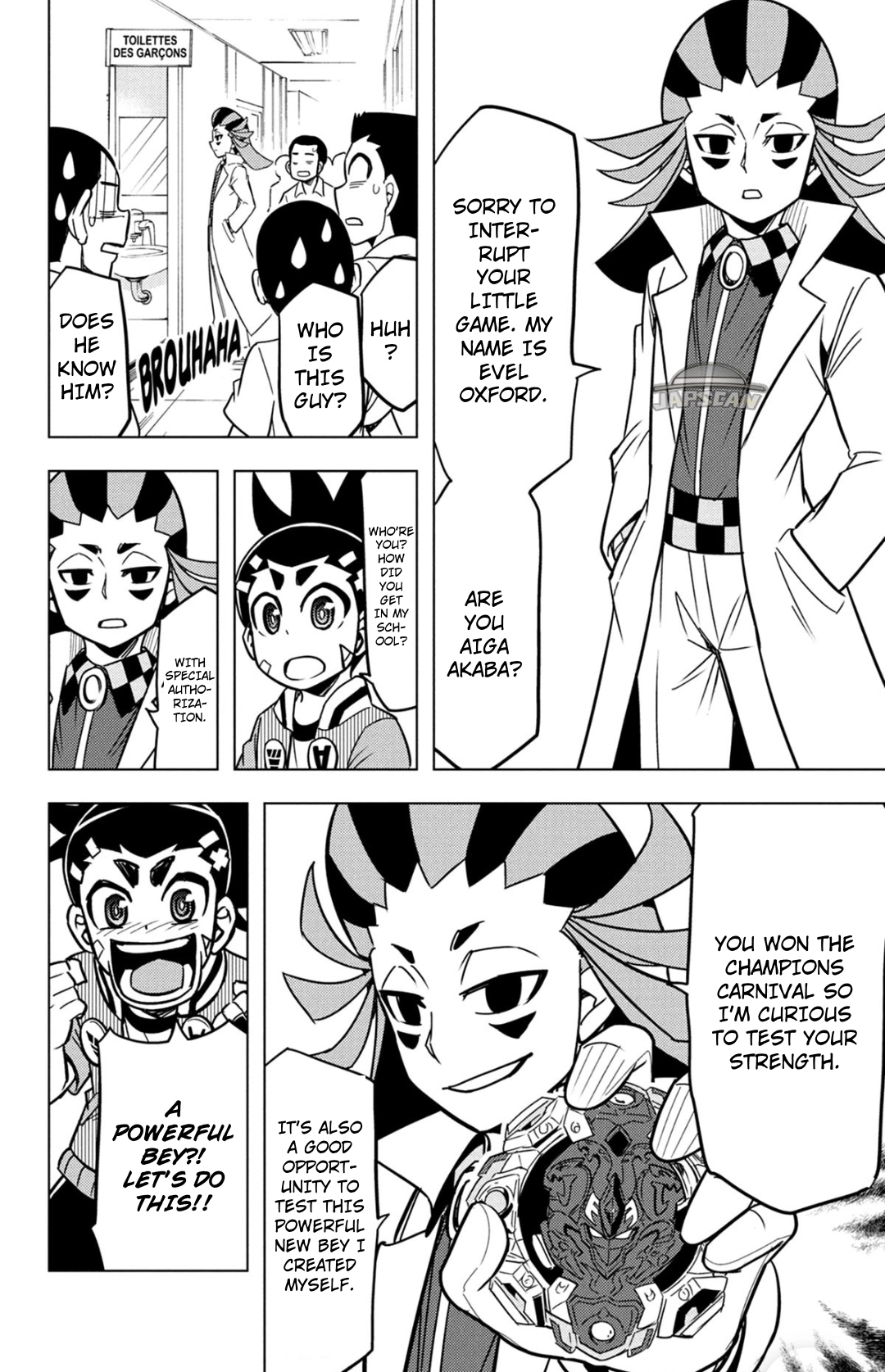 Read Beyblade Burst chapter 60 image 3 on Lezhin