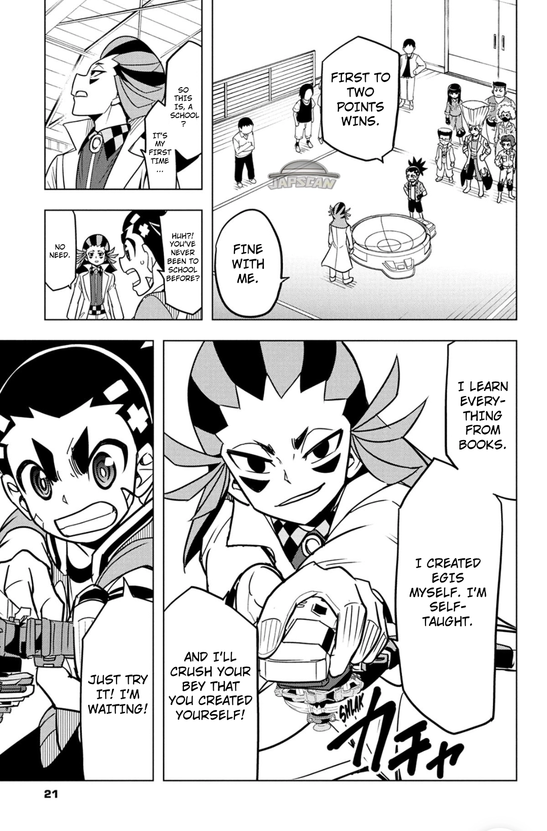 Read Beyblade Burst chapter 60 image 4 on Lezhin