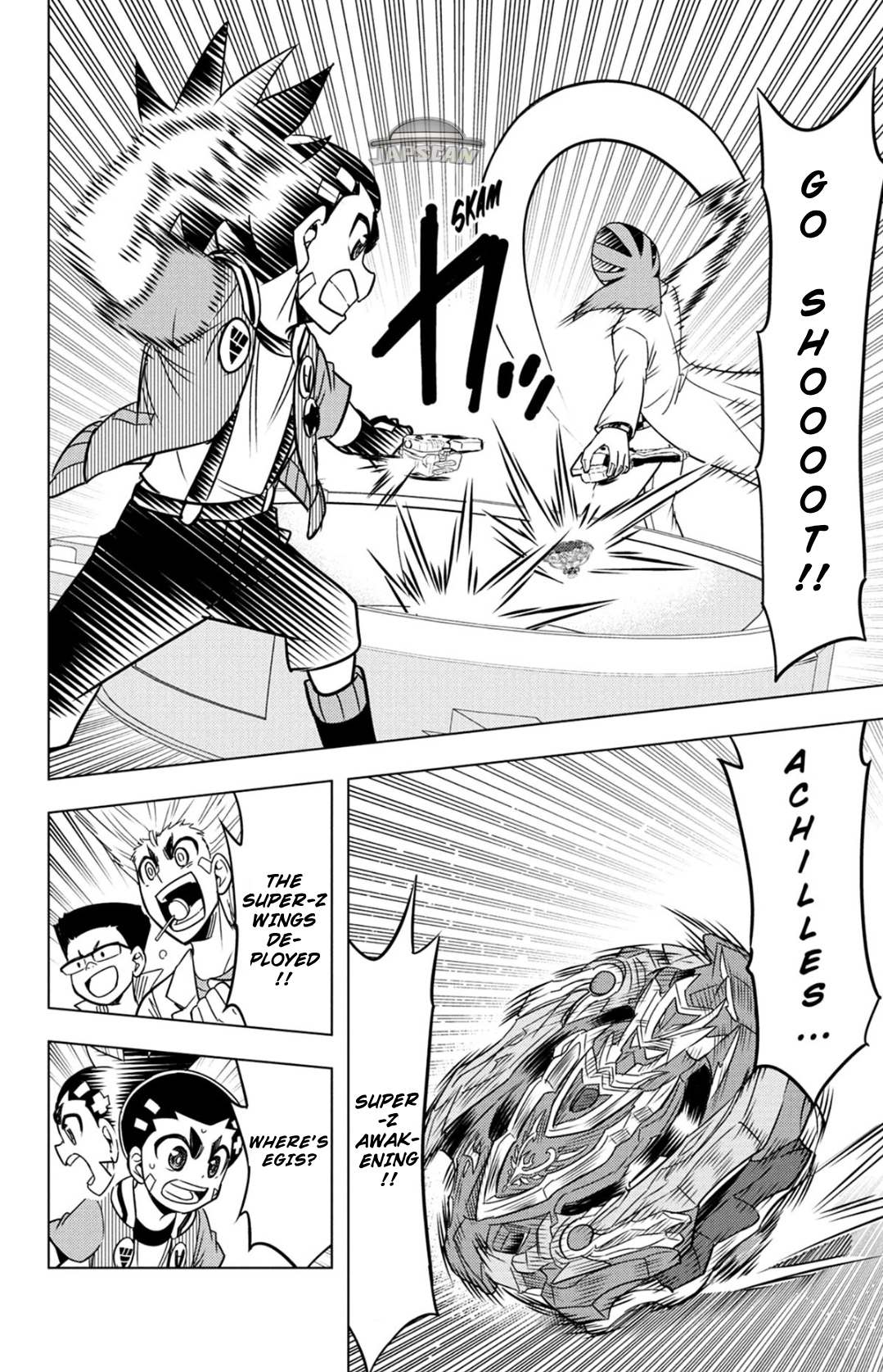 Read Beyblade Burst chapter 60 image 5 on Lezhin