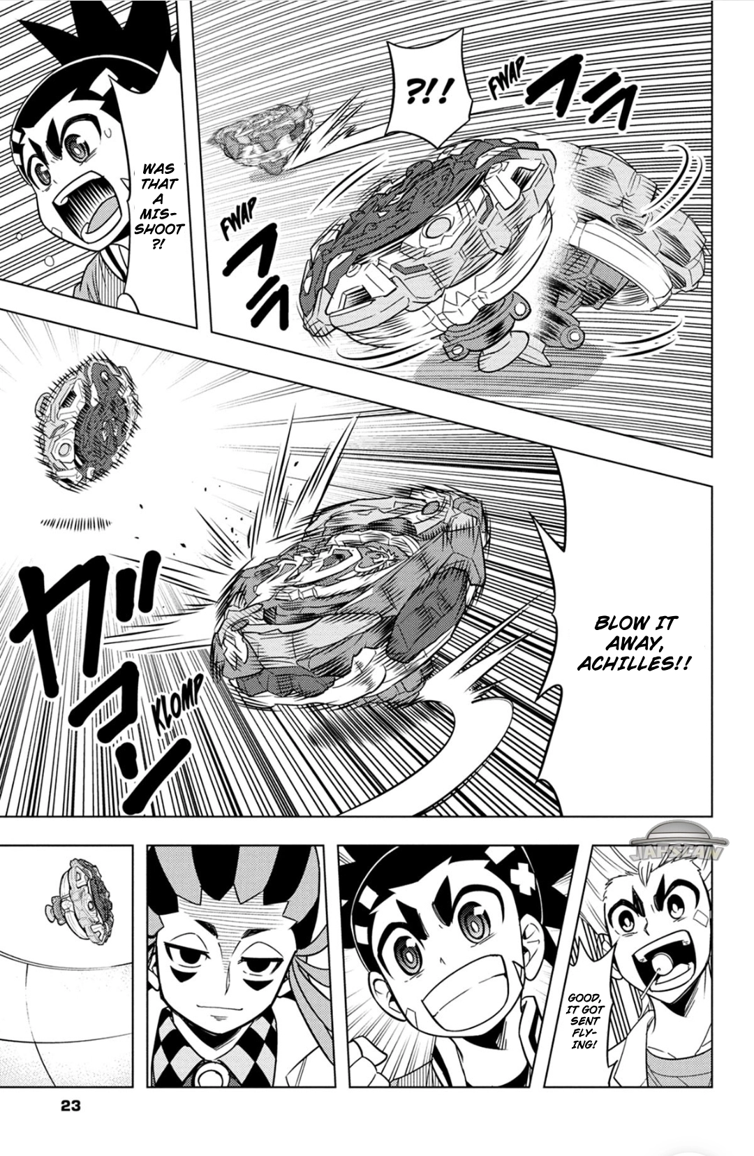 Read Beyblade Burst chapter 60 image 6 on Lezhin