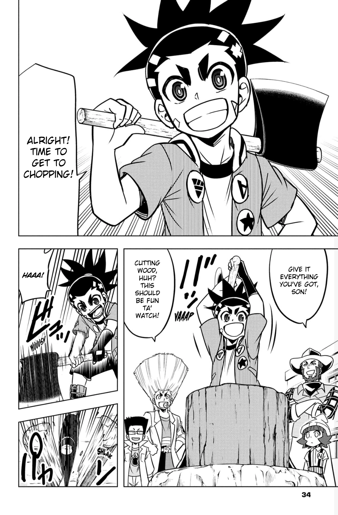 Read Beyblade Burst chapter 61 image 1 on Lezhin
