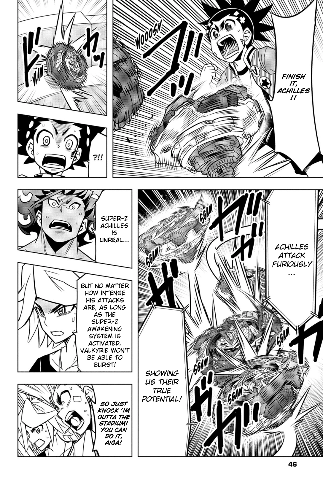Read Beyblade Burst chapter 61 image 13 on Lezhin