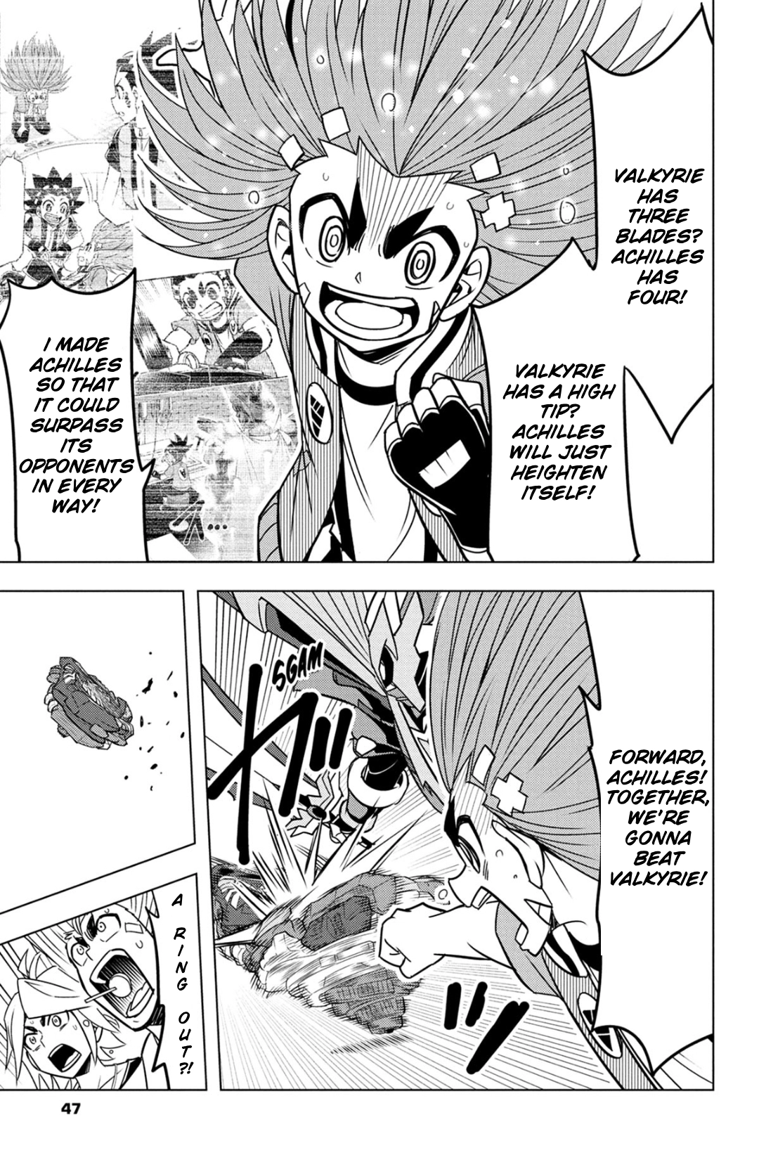 Read Beyblade Burst chapter 61 image 14 on Lezhin