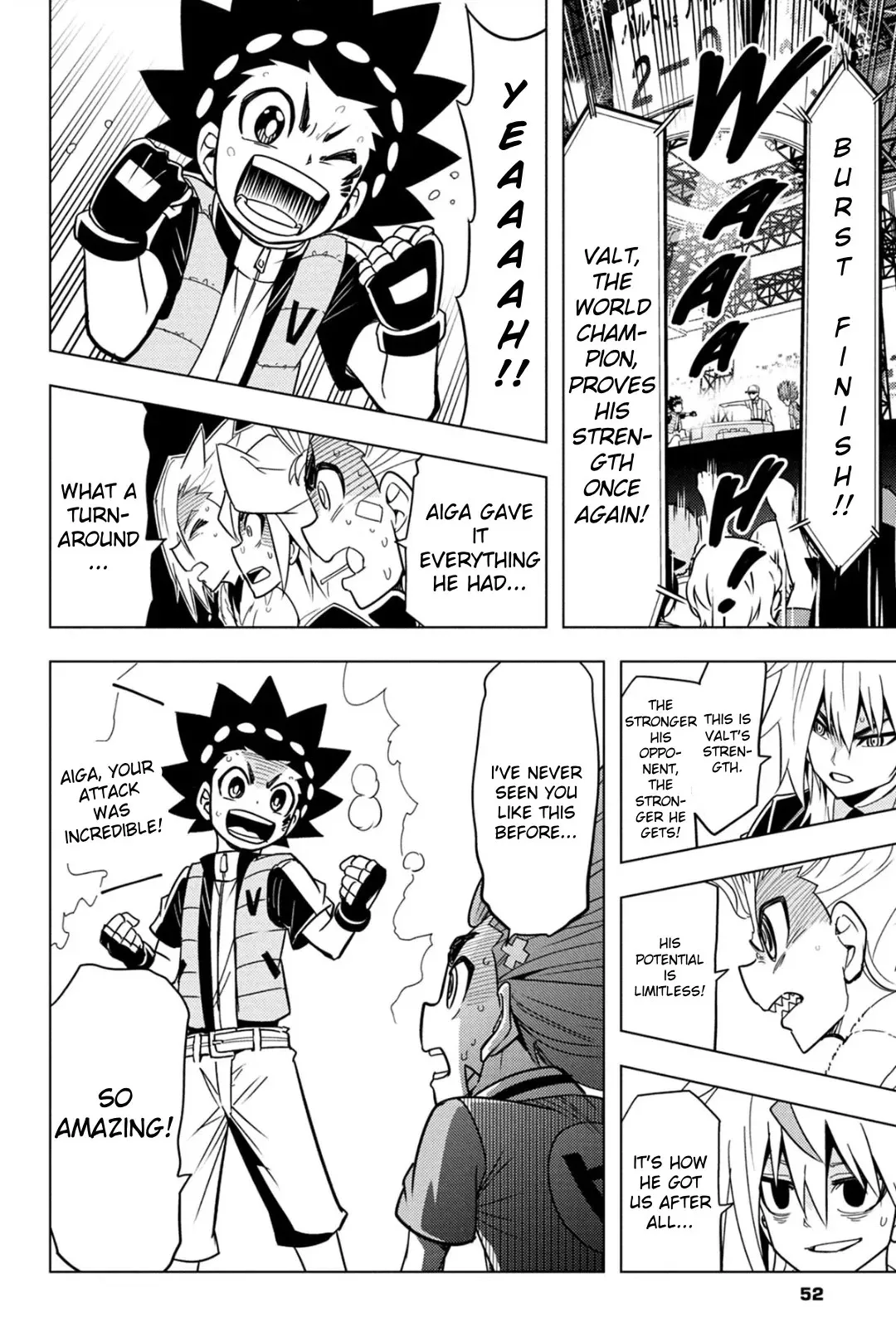 Read Beyblade Burst chapter 61 image 19 on Lezhin