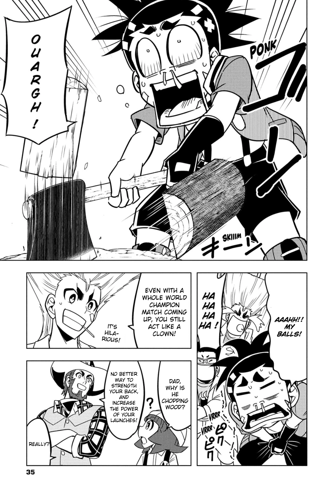 Read Beyblade Burst chapter 61 image 2 on Lezhin
