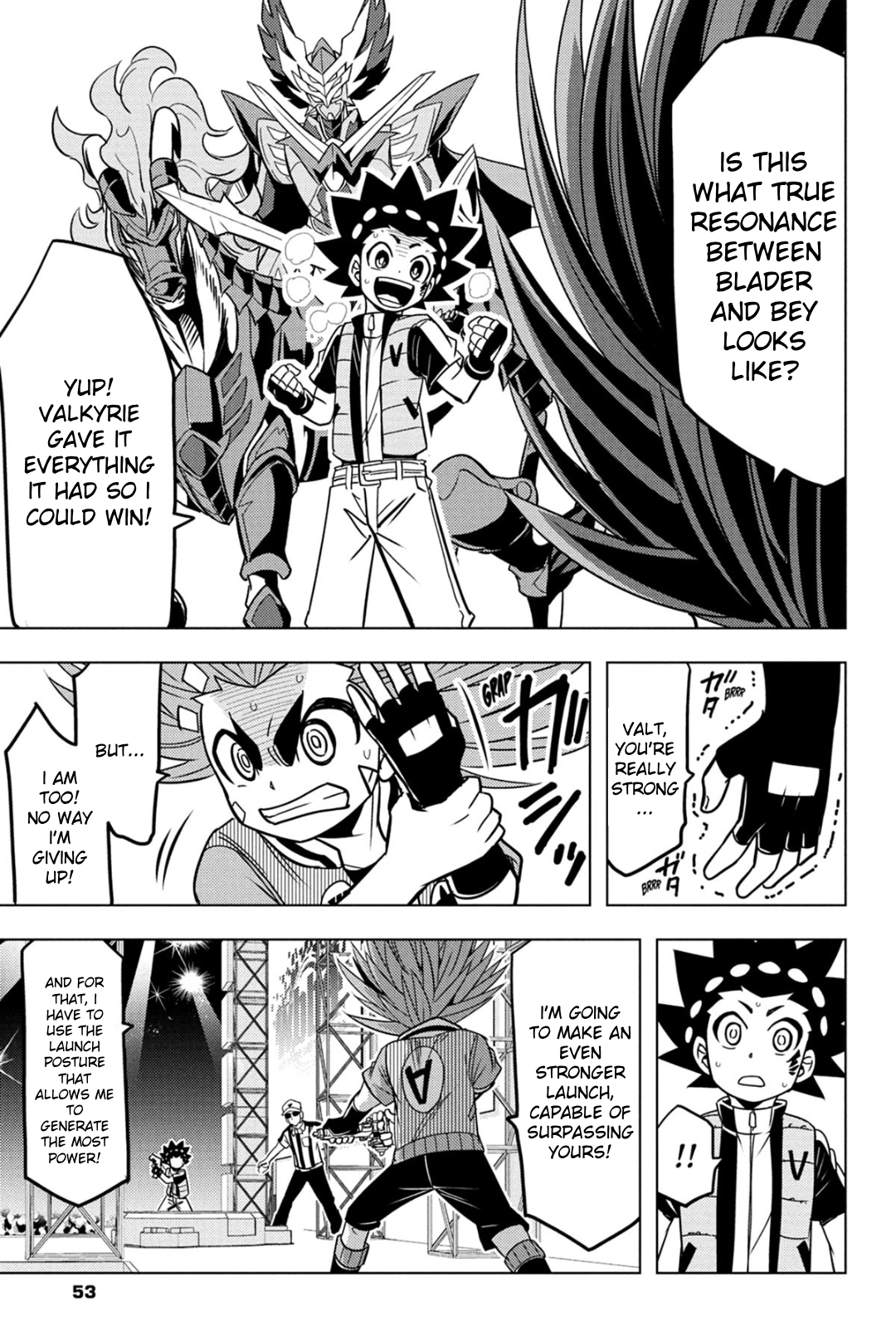Read Beyblade Burst chapter 61 image 20 on Lezhin