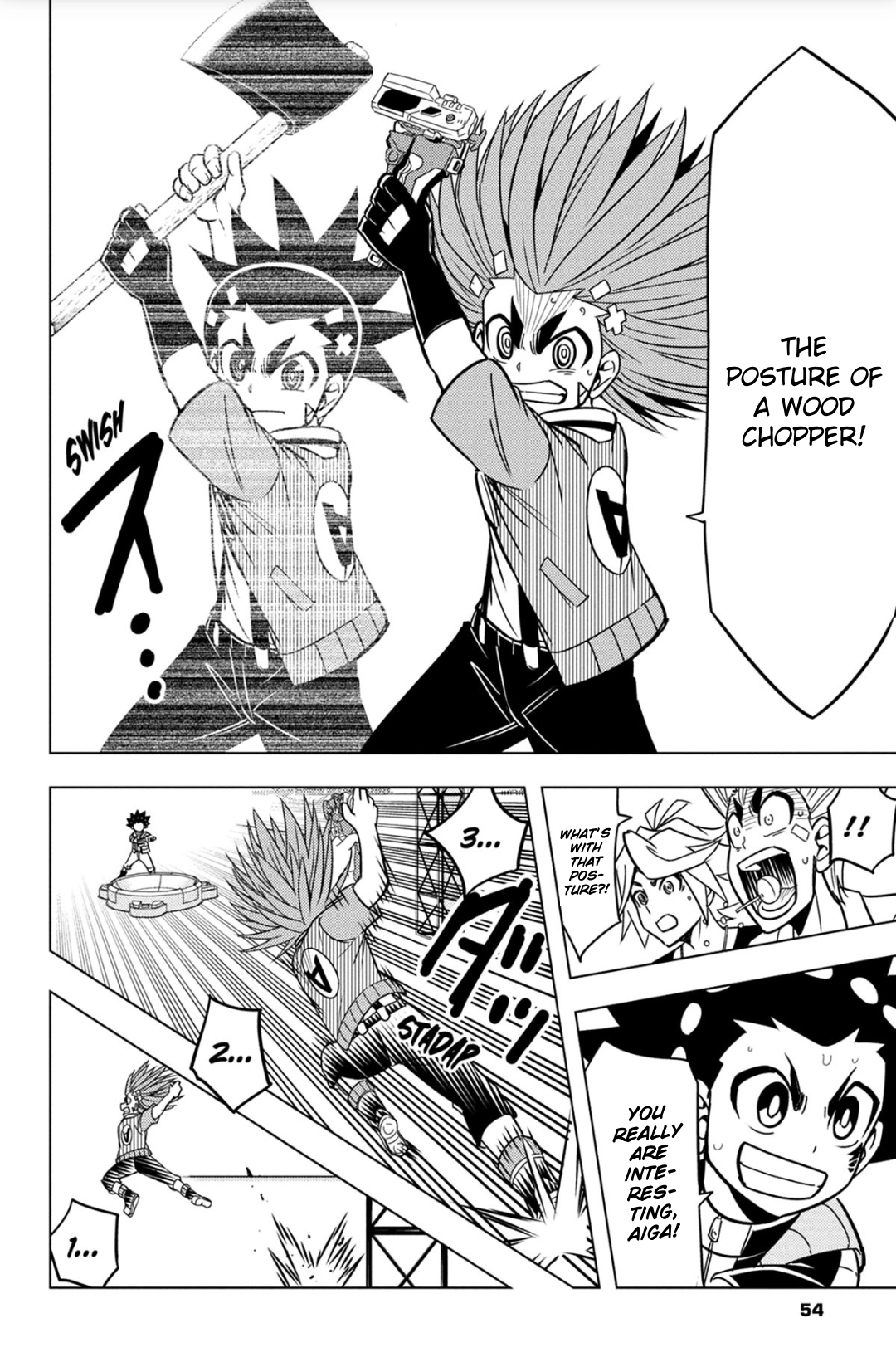 Read Beyblade Burst chapter 61 image 21 on Lezhin