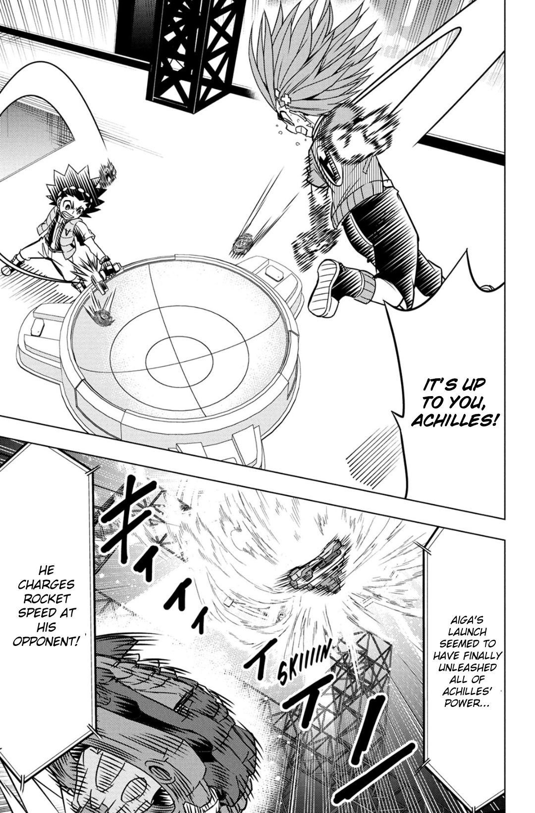 Read Beyblade Burst chapter 61 image 24 on Lezhin