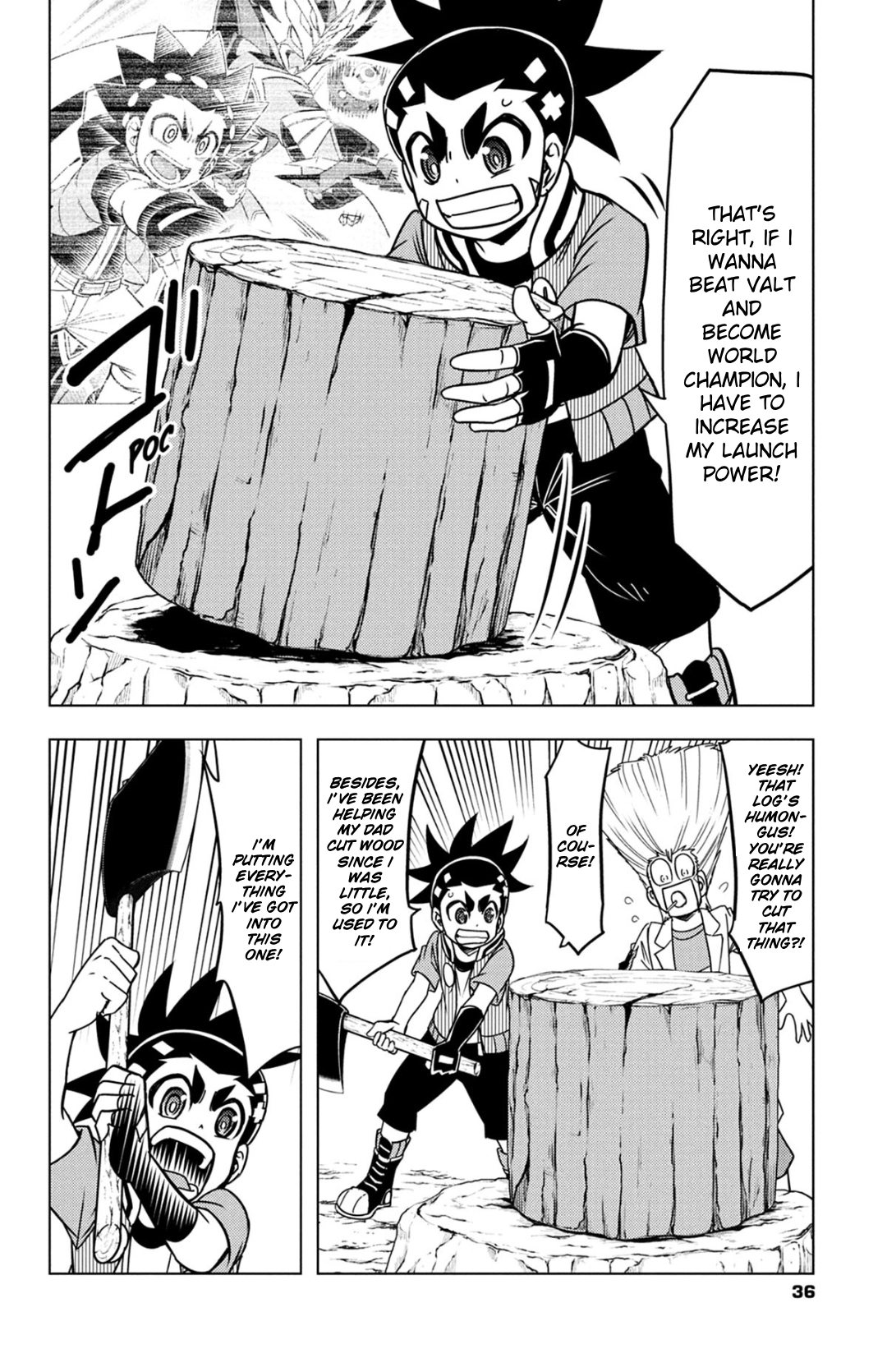 Read Beyblade Burst chapter 61 image 3 on Lezhin