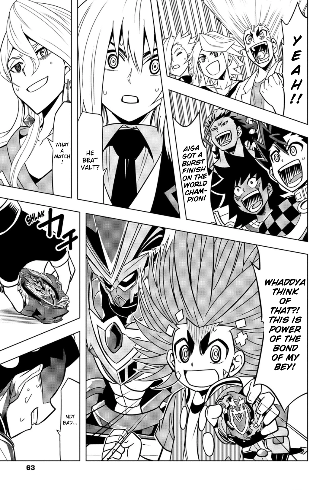 Read Beyblade Burst chapter 61 image 30 on Lezhin