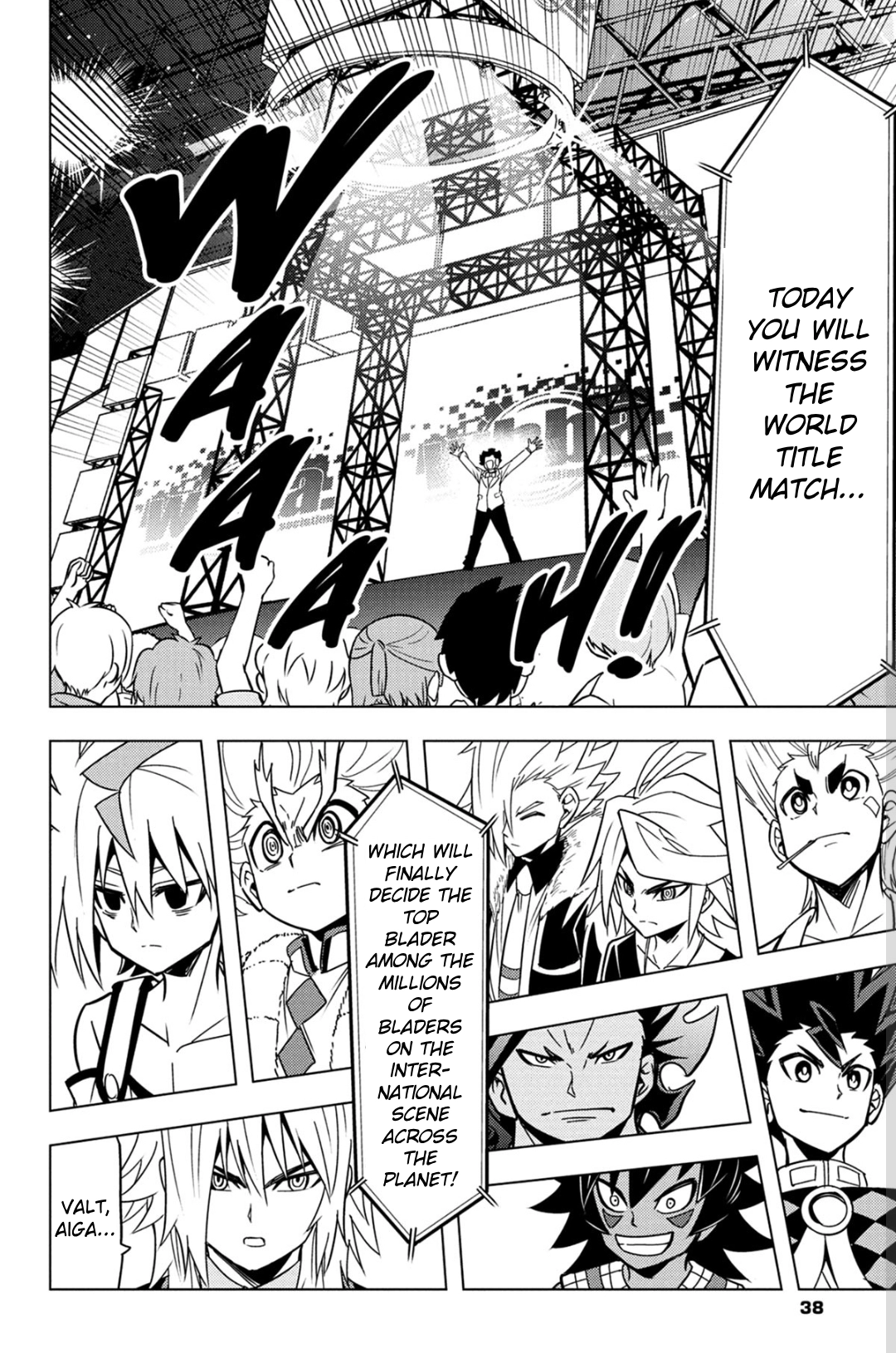 Read Beyblade Burst chapter 61 image 5 on Lezhin