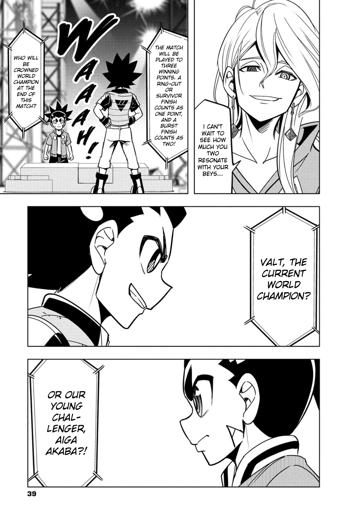 Read Beyblade Burst chapter 61 image 6 on Lezhin