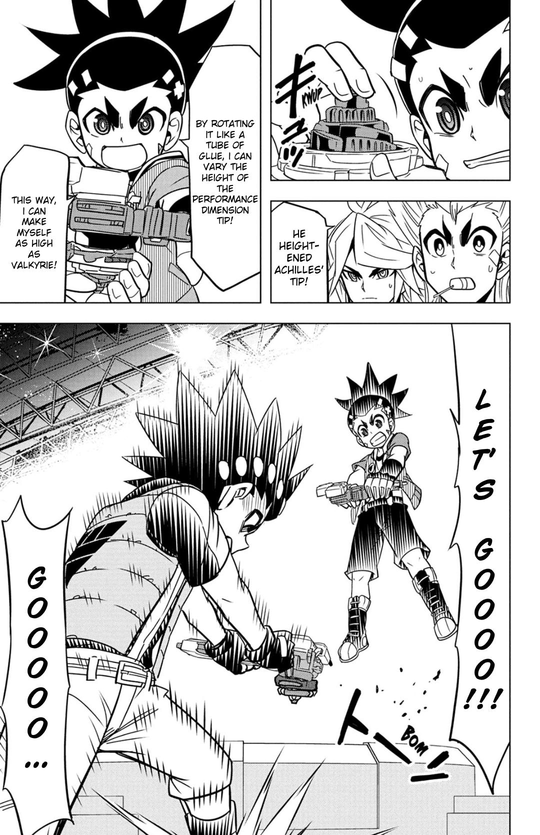 Read Beyblade Burst chapter 61 image 8 on Lezhin