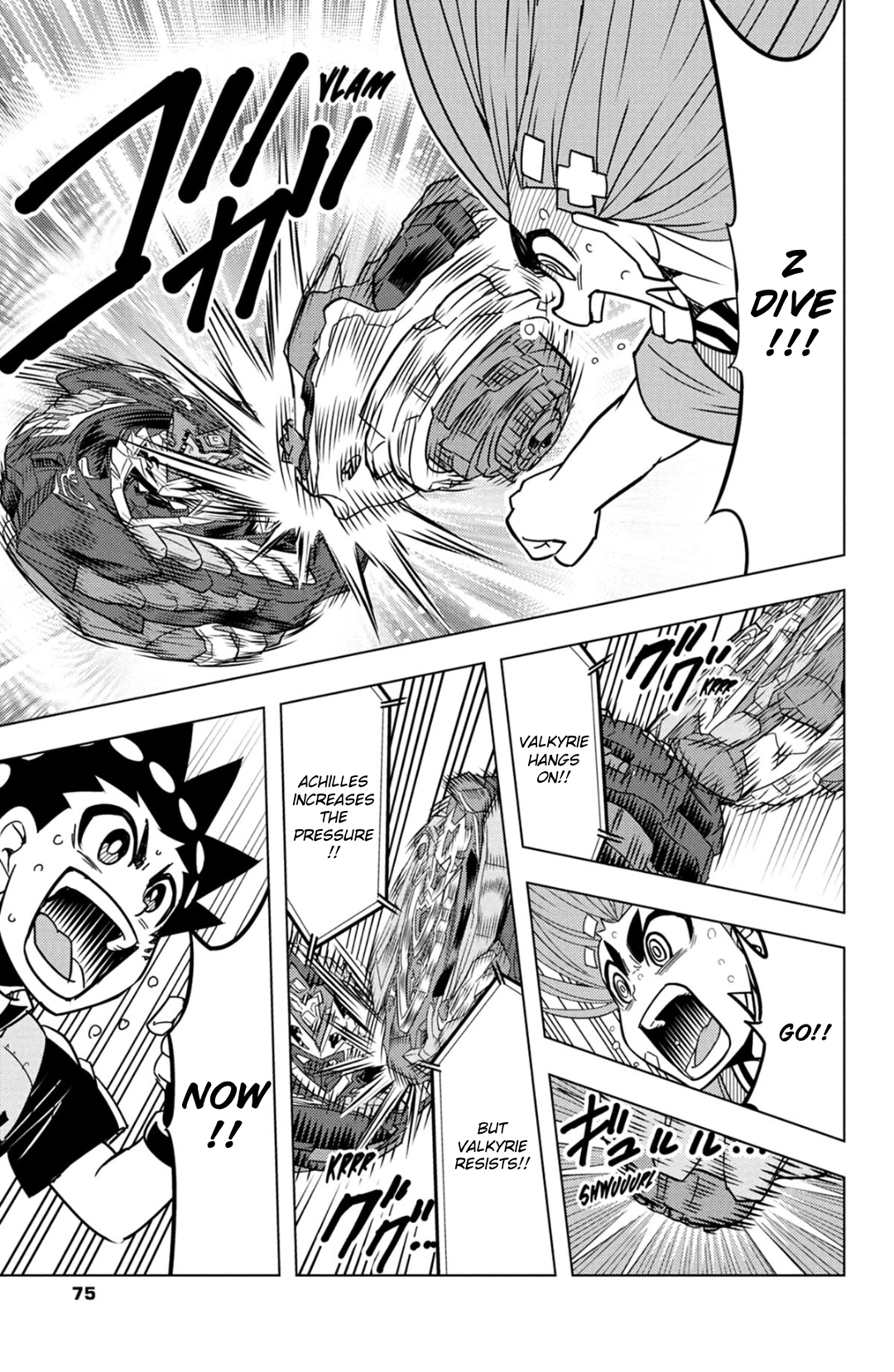 Read Beyblade Burst chapter 62 image 10 on Lezhin